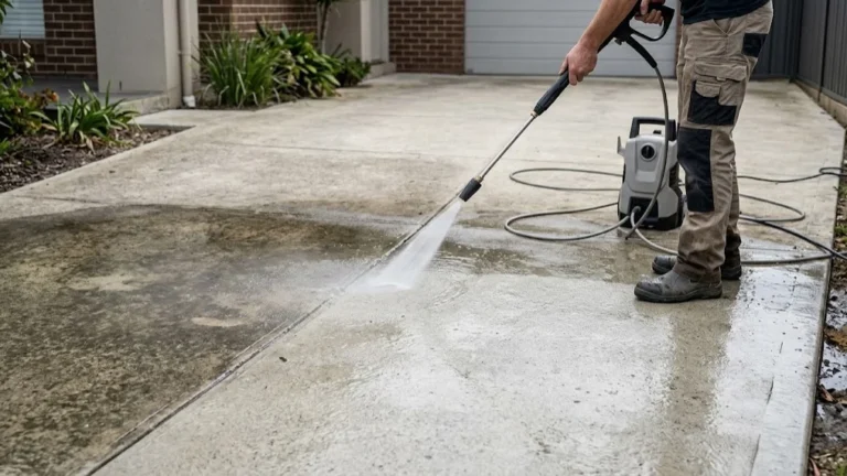 limpiar concreto con hidrolavadora sin deteriorar la superficie