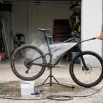 limpiar una bicicleta con hidrolavadora sin dañar componentes